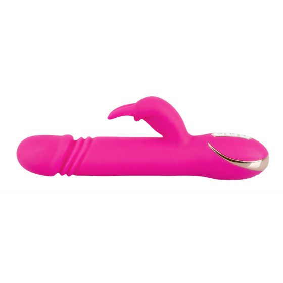 / Vibe Couture Rabbit Skater - Vibrátor na stimuláciu bodu G s funkciou prirážania (pink)
