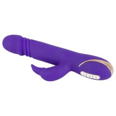   Vibe Couture Rabbit Skater - Králičí, tlačiaci vibrátor (fialový)