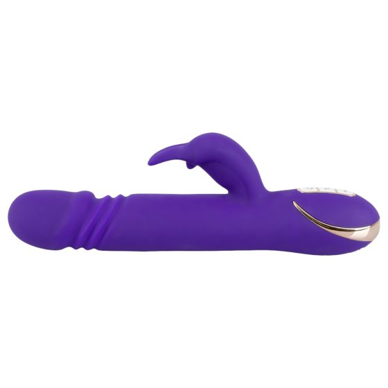 Vibe Couture Rabbit Skater - Králičí, tlačiaci vibrátor (fialový)