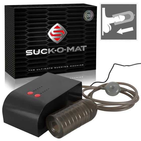 Suck-O-Mat - elektrický automatický masturbátor - extra silné sanie