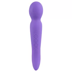 SMILE - vibrátor na masáž s 2 motormi - fialový
