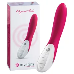 mystim - vibrátor s dvoma motormi - ružový