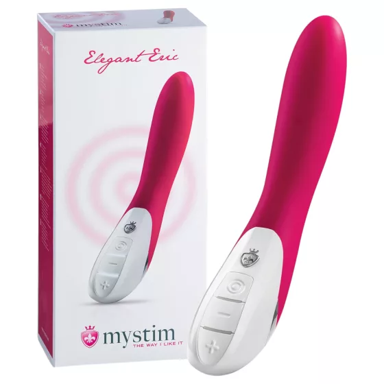 mystim - vibrátor s dvoma motormi - ružový