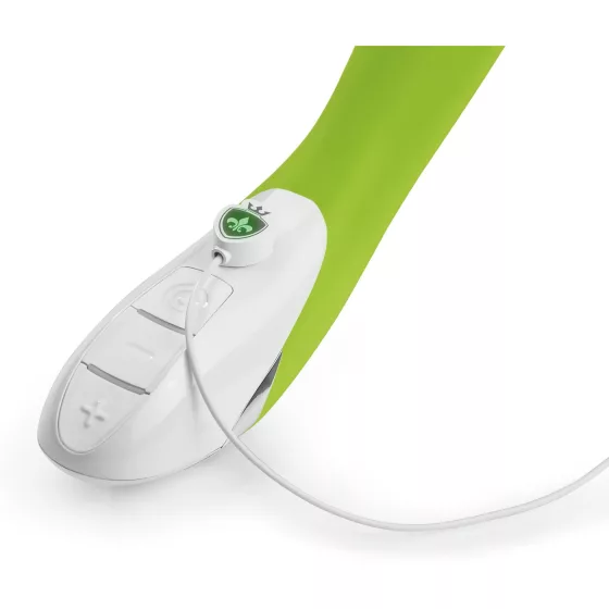 mystim Sassy Simon - vibrátor s 2 motormi - zelený