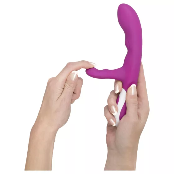 Javida - hrejivý vibrátor na stimuláciu klitorisu (fialový)