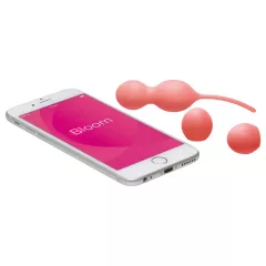   We-Vibe Bloom - venušine guličky - vymeniteľné závažia - oranžová