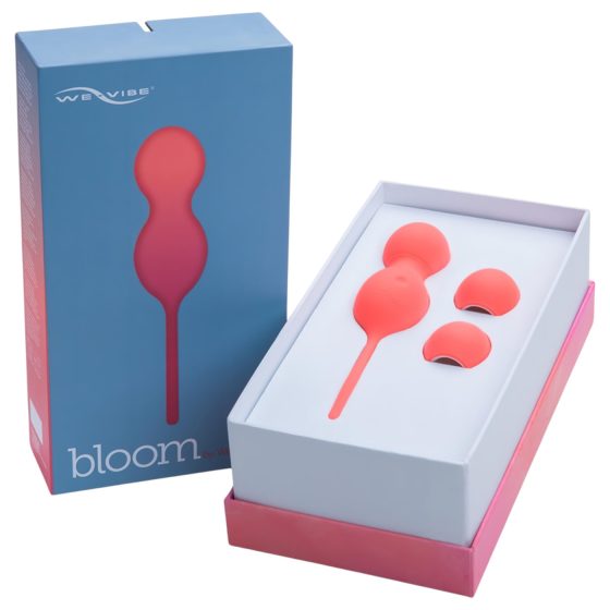 We-Vibe Bloom - venušine guličky - vymeniteľné závažia - oranžová
