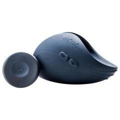   Pulse III Duo - nabíjateľný masturbátor a partnerský vibrátor (šedý)