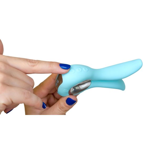 G-vibe Mini - Silikónový vibrátor s USB (mentolová)