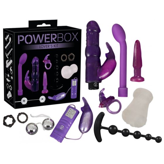 You2Toys Power Box Lover's Kit - sada erotických pomôcok (10 dielna)