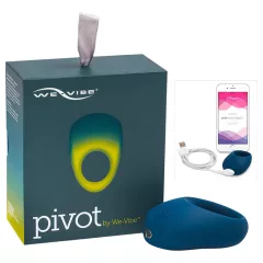   We-Vibe Pivot - vibračný erekčný krúžok - nabíjateľný - tmavomodrý
