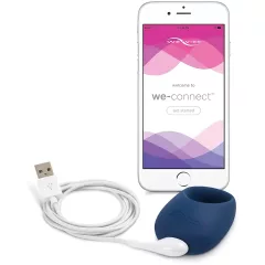   We-Vibe Pivot - vibračný erekčný krúžok - nabíjateľný - tmavomodrý