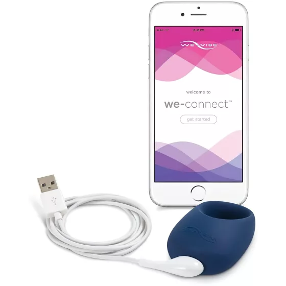 We-Vibe Pivot - vibračný erekčný krúžok - nabíjateľný - tmavomodrý