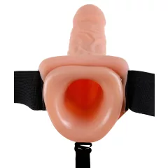   Pipedream - Fetish Strap-on 9 - pripínací vibrátor (prírodný)