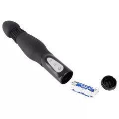 You2Toys - análny vibrátor s posuvným pohybom - čierny