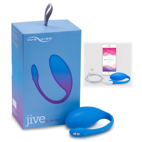 We-Vibe Jive - nabíjacie, smart vibračné vajíčko (modré)