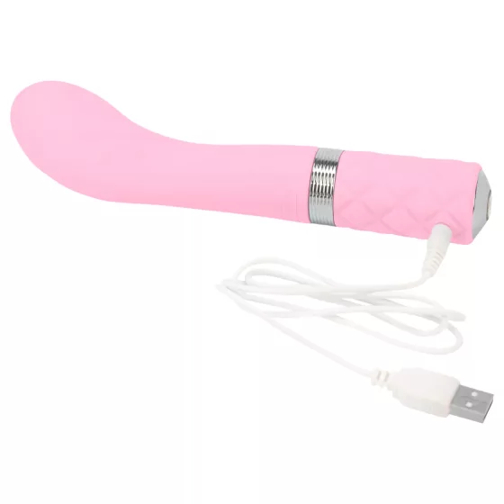 Pillow Talk Sassy - akumulátorový vibrátor na bod G (ružový)