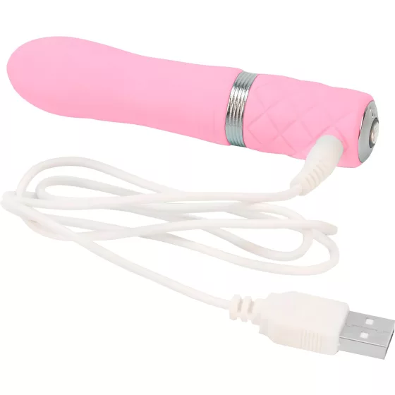 Pillow Talk Flirty - vibrátor tyčový nabíjateľný - ružový