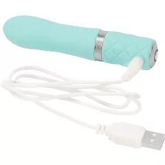   Pillow Talk Flirty - vibrátor na batériu - tyčový - tyrkysový