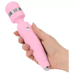   Pillow Talk Cheeky Wand - akumulátorový masážny vibrátor (ružový)