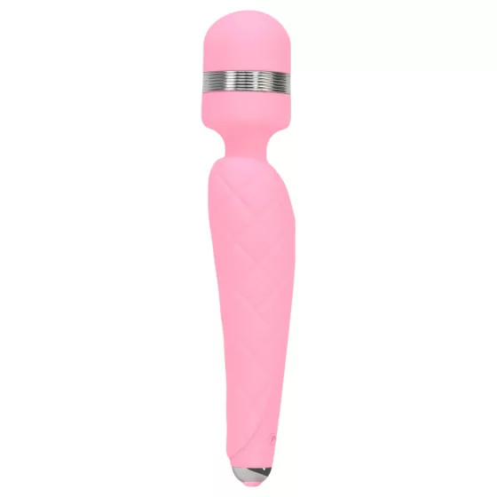 Pillow Talk Cheeky Wand - akumulátorový masážny vibrátor (ružový)