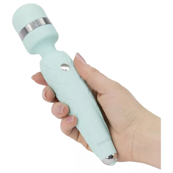 Pillow Talk Cheeky Wand - vibrátor na masáže - dobíjací - tyrkysový