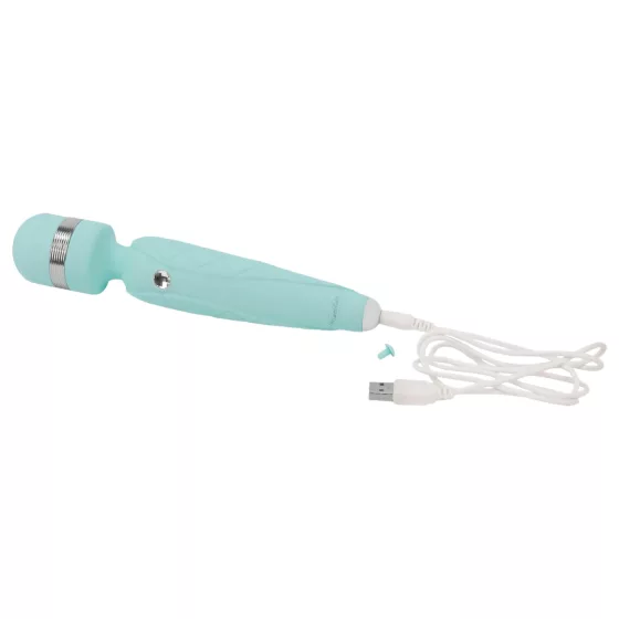 Pillow Talk Cheeky Wand - vibrátor na masáže - dobíjací - tyrkysový