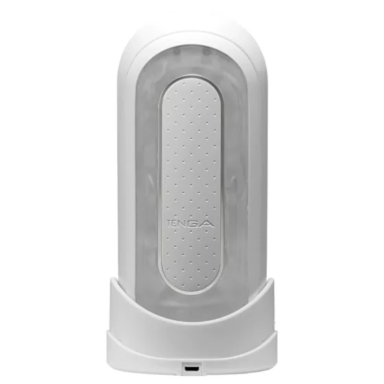 TENGA Flip Zero - vibračný masturbátor - biely
