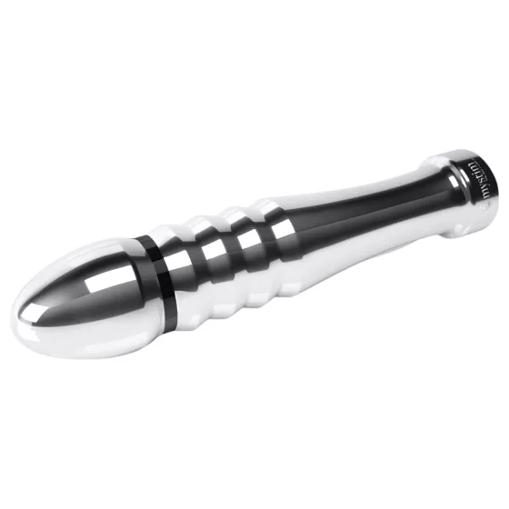 mystim Funky Fella - rebrovaný elektro dildó