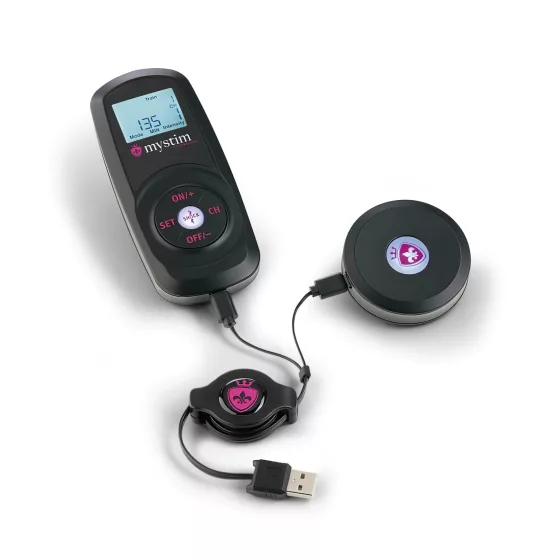Mystim - elektro stimulátor sada - diaľkové ovládanie