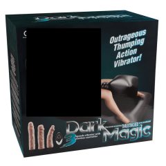 Dark Magic - stroj na sex s posteľou na baterky (čierny)
