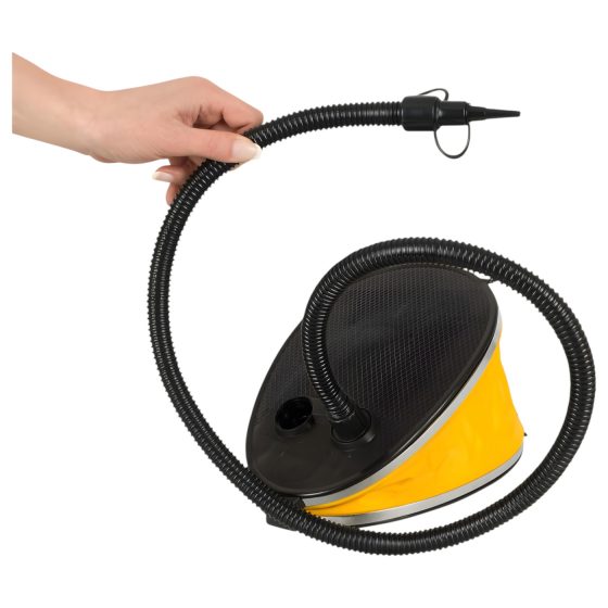 Dark Magic - batériová sex mašina s posteľou (čierna)