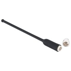   You2Toys - DILATOR - dlhý silikónový vibrátor na močovú trubicu - čierny (8 - 11 mm)