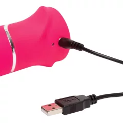   Happyrabbit Thrusting - vibračný masturbátor s pohyblivým klitoris stimulátorom