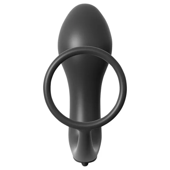 Pipedream - Analfantasy - análny prstový vibrátor s erekčným krúžkom (čierny)