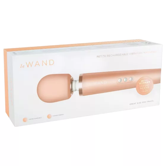 le WAND Petite prémiový wand vibrátor (Rose Gold)