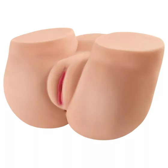 Pipedream Interactive Fuck Me Silly - vzdychajúci anál masturbátor (prírodná farba)