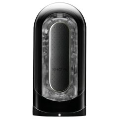 TENGA Flip Zero - vibrujúci masturbátor (čierny)