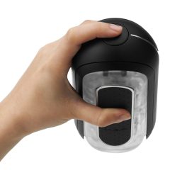 TENGA Flip Zero - vibračný masturbátor (čierny)