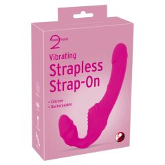   You2Toys Vibrating Strapless Strap-On - pripínací vibrátor bez upevňovacieho pásu (ružový)