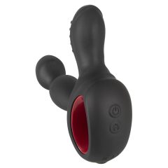   You2Toys - Massager - nabíjací, rotačný vibrátor s ohrievacou funkciou na diaľkové ovládanie (čierny)