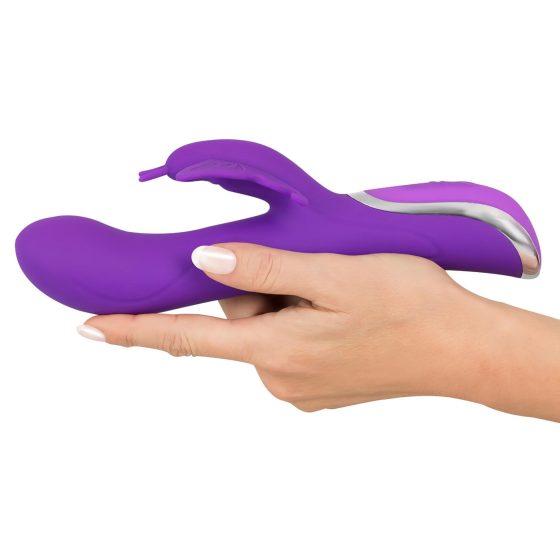 SMILE Rotujúci Turbo - otočný vibrátor s ramenom na klitoris (fialový)