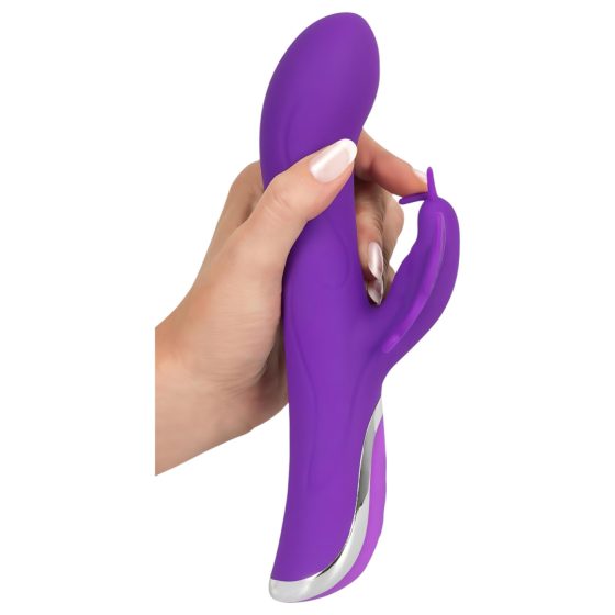 SMILE Rotujúci Turbo - otočný vibrátor s ramenom na klitoris (fialový)