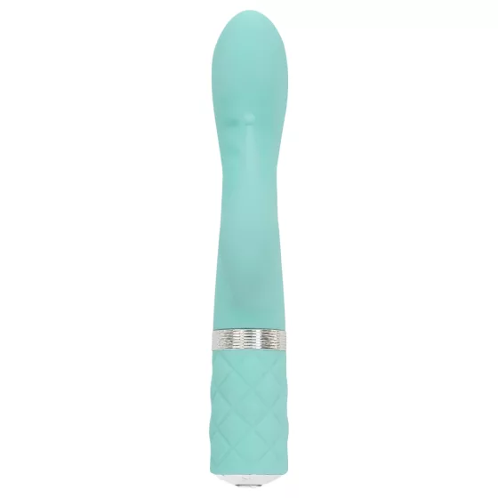 / Pillow Talk Kinky - akumulátorový, 2-motorový vibrátor na bod G (tyrkysový)