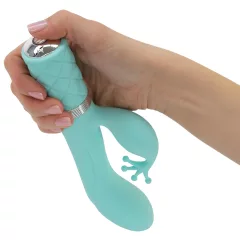   / Pillow Talk Kinky - akumulátorový, 2-motorový vibrátor na bod G (tyrkysový)