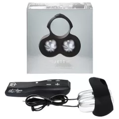   HOT Octopuss JETT - vibračný stimulátor penisu - 2 motory - čierny