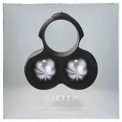   HOT Octopuss JETT - vibračný stimulátor penisu - 2 motory - čierny