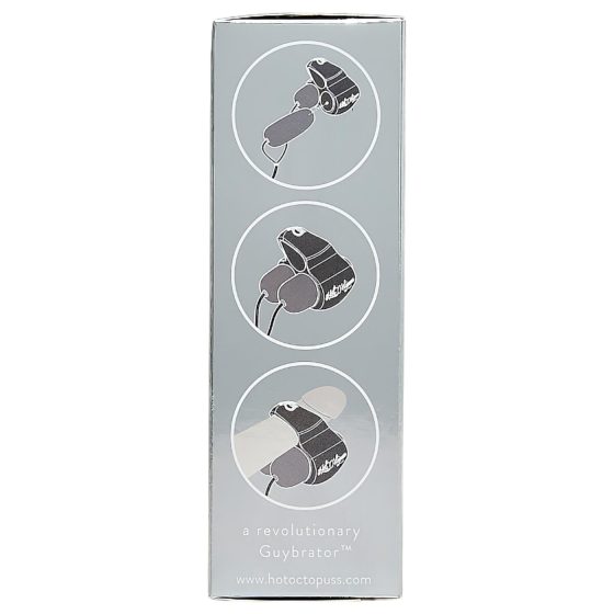 HOT Octopuss JETT - vibračný stimulátor penisu - 2 motory - čierny