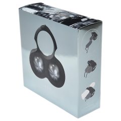   HOT Octopuss JETT - 2-motorový žaluďový vibrátor (čierny)