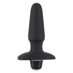   SMILE Butt Plug – nabíjací silikónový análny vibrátor (čierny)